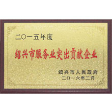 服務(wù)業(yè)突出貢獻(xiàn)企業(yè)